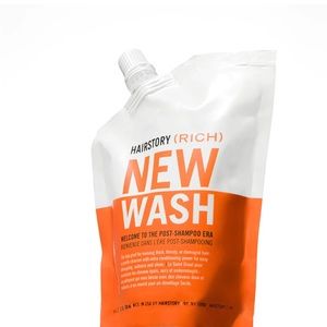 New 8 oz container of New Wash Rich by HairStory